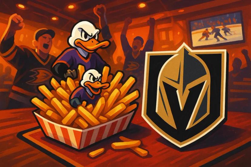 Golden Knights Unveils 'Duck Hunt Fries' as Playoff Menu Special